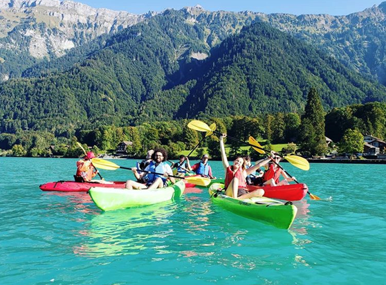 Canoeing at the 2019 Summer Retreat