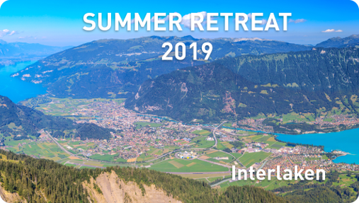 Banner for Summer Retreat 2019